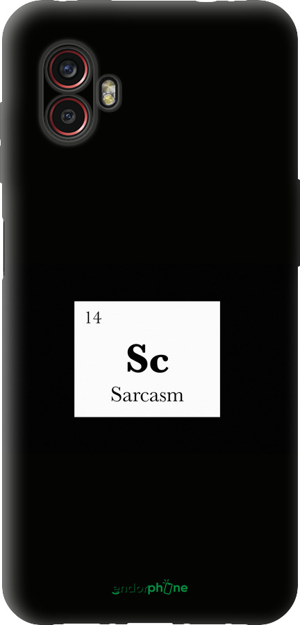 Силиконовый чехол Сарказм для Samsung Galaxy Xcover 6 Pro - 4501u-2918 изображение 