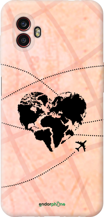 Силиконовый чехол Путешествуй для Samsung Galaxy Xcover 6 Pro - 4607u-2918 изображение 