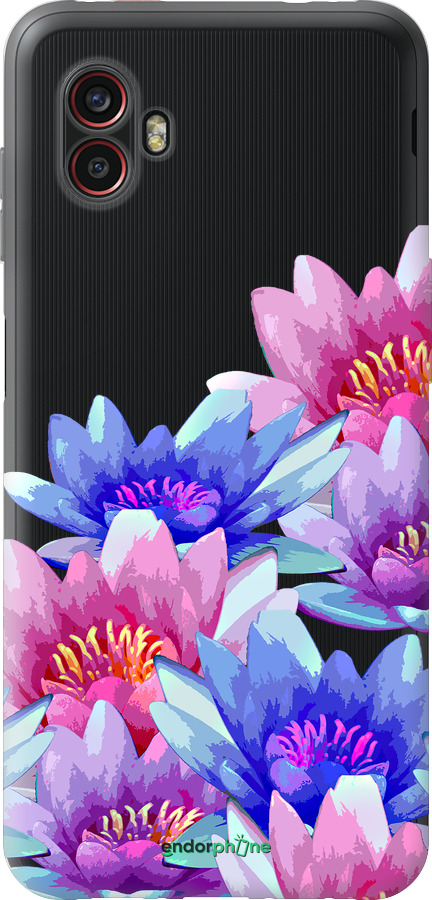 Силиконовый чехол Лотос для Samsung Galaxy Xcover 6 Pro - 4862u-2918 изображение 