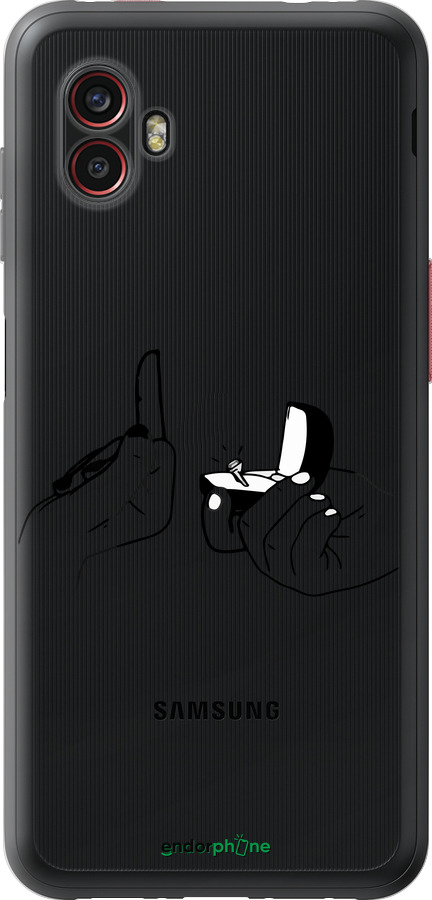 Силиконовый чехол Предложение для Samsung Galaxy Xcover 6 Pro - 4898u-2918 изображение 