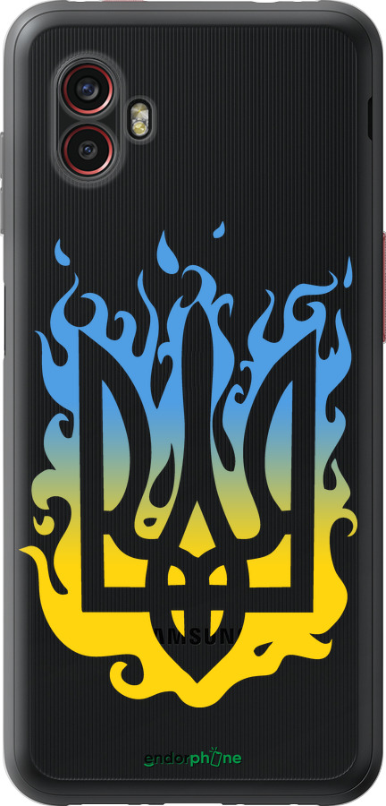 Силіконовий чехол Герб v1 для Samsung Galaxy Xcover 6 Pro - 5258u-2918 изображение 