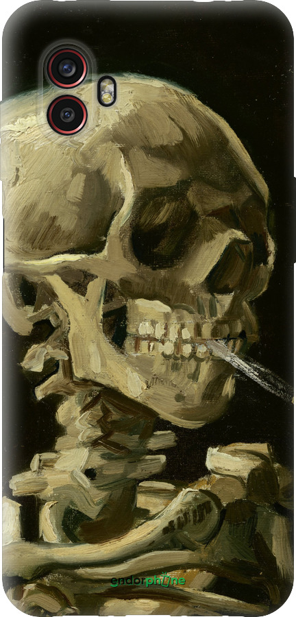 Силиконовый чехол Винсент Ван Гог. Череп для Samsung Galaxy Xcover 6 Pro - 5544u-2918 изображение 