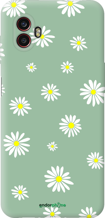 Силіконовий чехол Ромашки v4 для Samsung Galaxy Xcover 6 Pro - 5603u-2918 изображение 