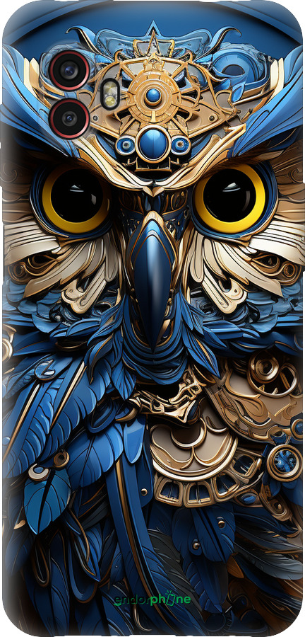 Силиконовый чехол Сова v2 для Samsung Galaxy Xcover 6 Pro - 5649u-2918 изображение 