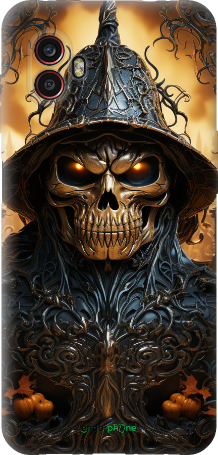 Силиконовый чехол Череп 2 для Samsung Galaxy Xcover 6 Pro - 5652u-2918 изображение 