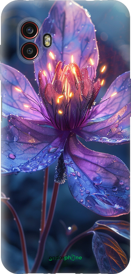 Силіконовий чехол Магічна квітка для Samsung Galaxy Xcover 6 Pro - 6038u-2918 изображение 