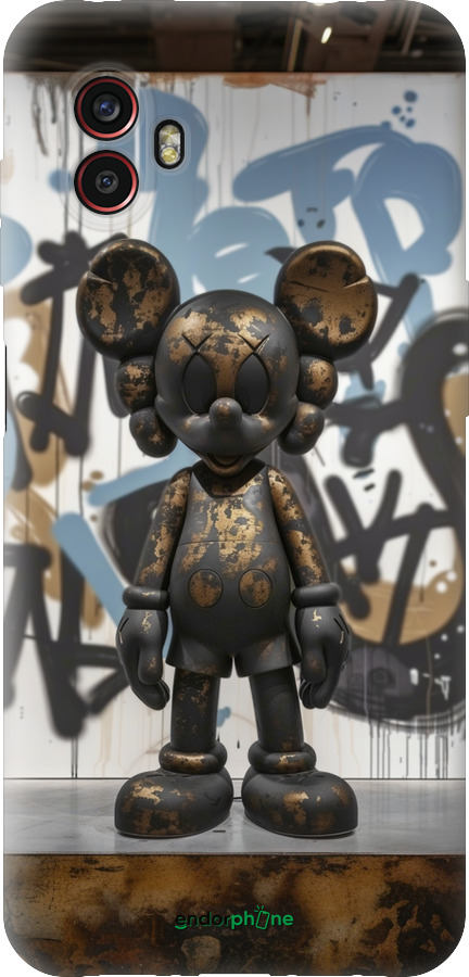 Силиконовый чехол Bronze kaws v2 для Samsung Galaxy Xcover 6 Pro - 6098u-2918 изображение 