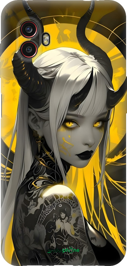 Силиконовый чехол Аниме демон 2 для Samsung Galaxy Xcover 6 Pro - 6309u-2918 изображение 