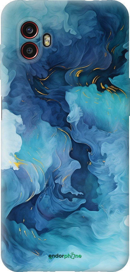 Силиконовый чехол Акварель для Samsung Galaxy Xcover 6 Pro - 6320u-2918 изображение 