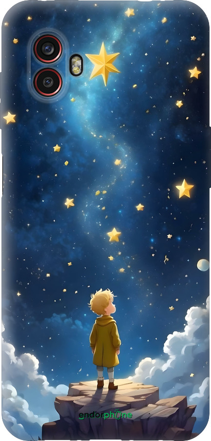 Силиконовый чехол Маленький принц для Samsung Galaxy Xcover 6 Pro - 6326u-2918 изображение 