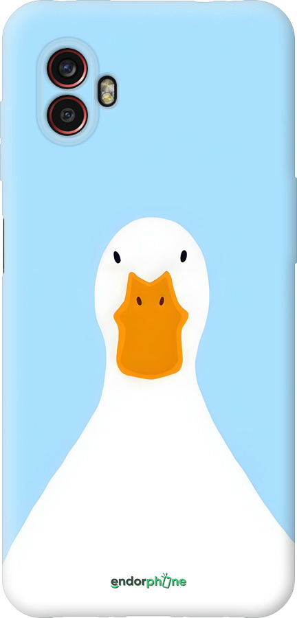 Силиконовый чехол Гусь для Samsung Galaxy Xcover 6 Pro - 6350u-2918 изображение 
