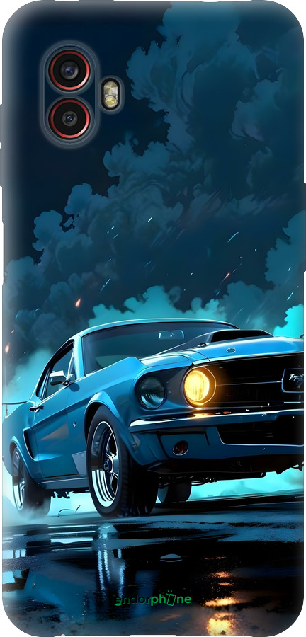 Силиконовый чехол Форд мустанг для Samsung Galaxy Xcover 6 Pro - 6374u-2918 изображение 