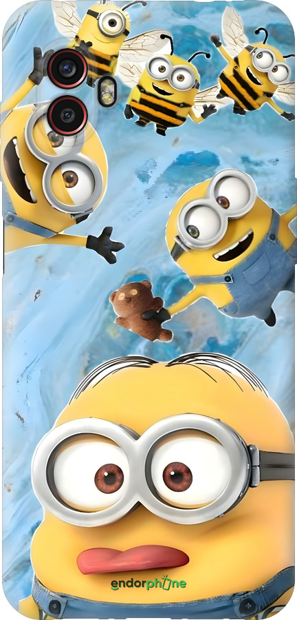 Силиконовый чехол Миньоны для Samsung Galaxy Xcover 6 Pro - 6386u-2918 изображение 