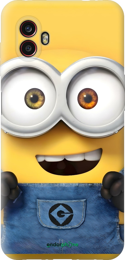 Силиконовый чехол Миньон для Samsung Galaxy Xcover 6 Pro - 6389u-2918 изображение 