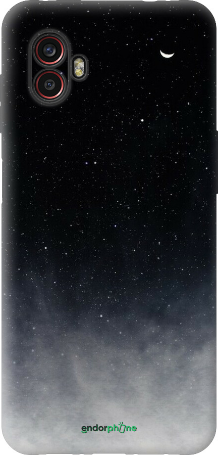 Силиконовый чехол Сині хмари, Синій місяць для Samsung Galaxy Xcover 6 Pro - 6396u-2918 изображение 