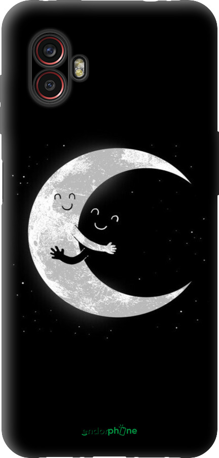 Силиконовый чехол Лунные объятия для Samsung Galaxy Xcover 6 Pro - 6508u-2918 изображение 