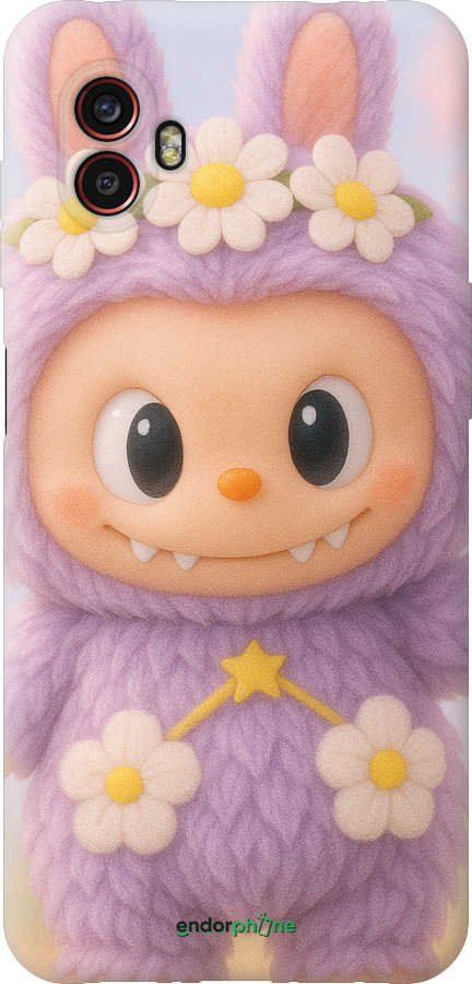 Силіконовий чехол Лабубу 1 для Samsung Galaxy Xcover 6 Pro - 6709u-2918 изображение 