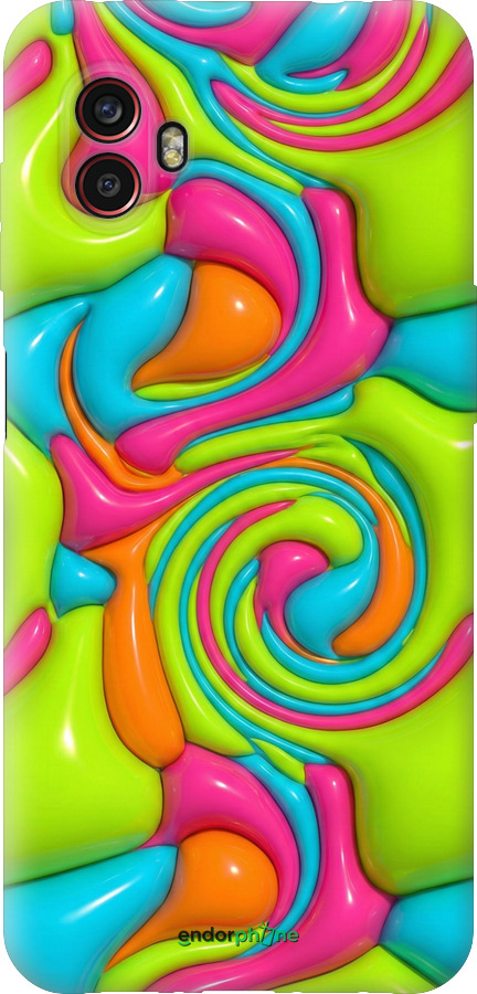 Силиконовый чехол Y2K Jelly Dream для Samsung Galaxy Xcover 6 Pro - 6780u-2918 изображение 