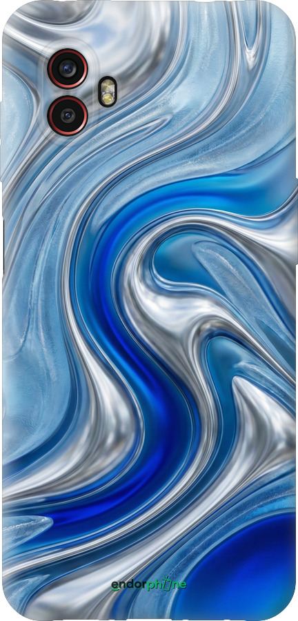 Силиконовый чехол Liquid Chrome для Samsung Galaxy Xcover 6 Pro - 6781u-2918 изображение 