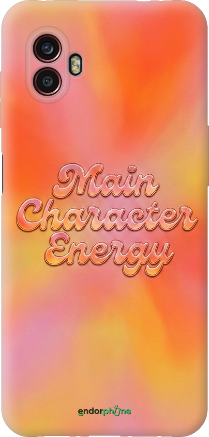 Силиконовый чехол Aura Gradient Main Character Energy Aesthetic Y2K для Samsung Galaxy Xcover 6 Pro - 6783u-2918 изображение 