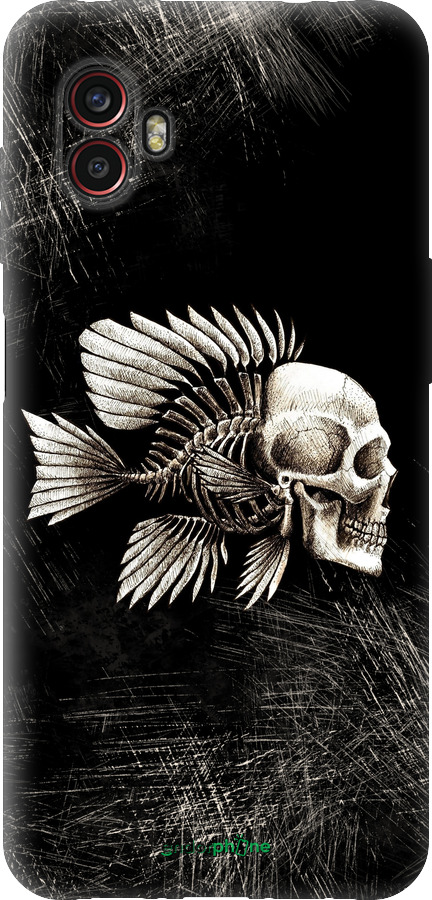 Силиконовый чехол Рыбо-человек для Samsung Galaxy Xcover 6 Pro - 683u-2918 изображение 