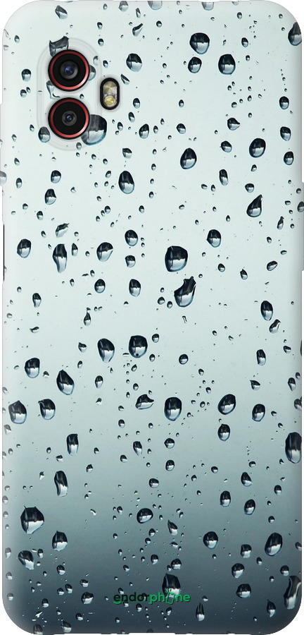 Силиконовый чехол Стекло в каплях для Samsung Galaxy Xcover 6 Pro - 848u-2918 изображение 