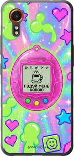 Силиконовый чехол Y2K Aesthetic Retro Pet: Годуй мене кавою для Samsung Galaxy Xcover7 - 6784u-3695 изображение 