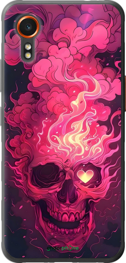 Силіконовий чехол Череп арт для Samsung Galaxy Xcover7 - 6385u-3695 изображение 