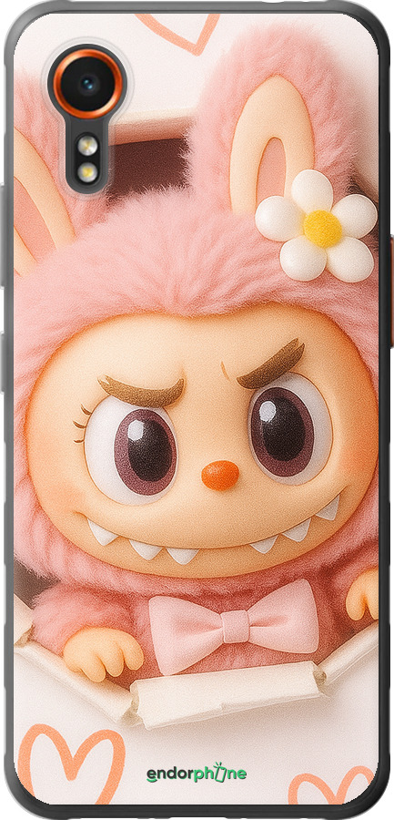 Силіконовий чехол Лабубу 2 для Samsung Galaxy Xcover7 - 6710u-3695 изображение 