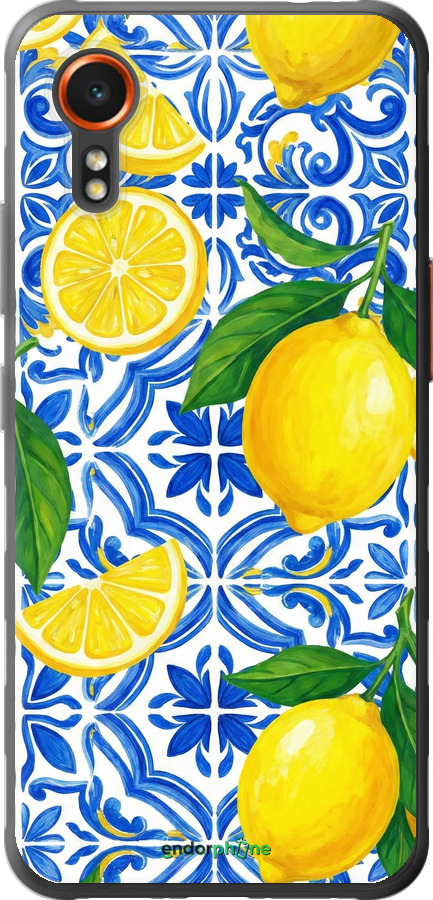 Силиконовый чехол Grocery Girl Italian Summer для Samsung Galaxy Xcover7 - 6766u-3695 изображение 