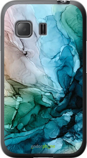 Силиконовый чехол С красочной абстрактной картиной Соленые берега для Samsung Galaxy Young 2 G130h - 6405u-206 изображение 