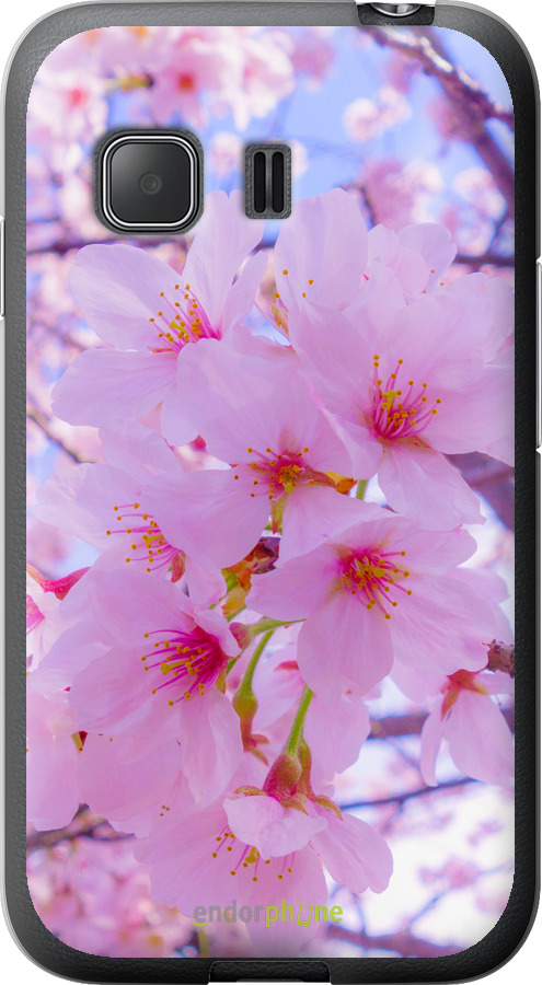Силіконовий чехол Сакура для Samsung Galaxy Young 2 G130h - 6029u-206 изображение 