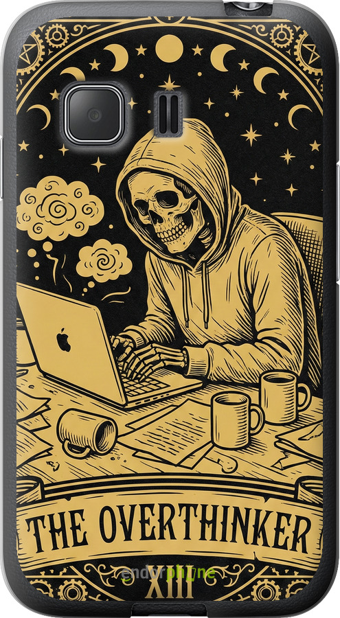 Силиконовый чехол The Overthinker для Samsung Galaxy Young 2 G130h - 6774u-206 изображение 