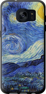 TPU чехол «Зоряна ніч» Вінсента Ван Гога для Samsung Galaxy S7 Edge G935F - 6433b-257 изображение 