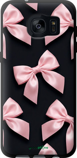 TPU чехол Coquette Ribbons Dark Coquette для Samsung Galaxy S7 Edge G935F - 6767b-257 изображение 