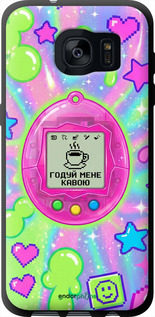 TPU чехол 'Y2K Aesthetic Retro Pet: Годуй мене кавою' для Samsung Galaxy S7 Edge G935F изображение 3
