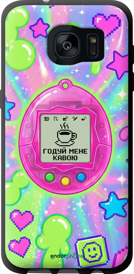 TPU чехол Y2K Aesthetic Retro Pet: Годуй мене кавою для Samsung Galaxy S7 Edge G935F - 6784b-257 изображение 