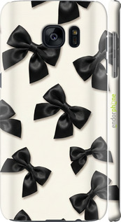 3D пластиковий матовий чехол Dark Coquette для Samsung Galaxy S7 Edge G935F - 6765m-257 изображение 