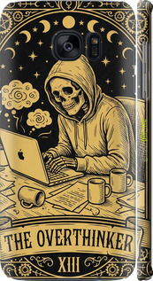 3D пластиковый матовый чехол 'The Overthinker' для Samsung Galaxy S7 Edge G935F изображение 1