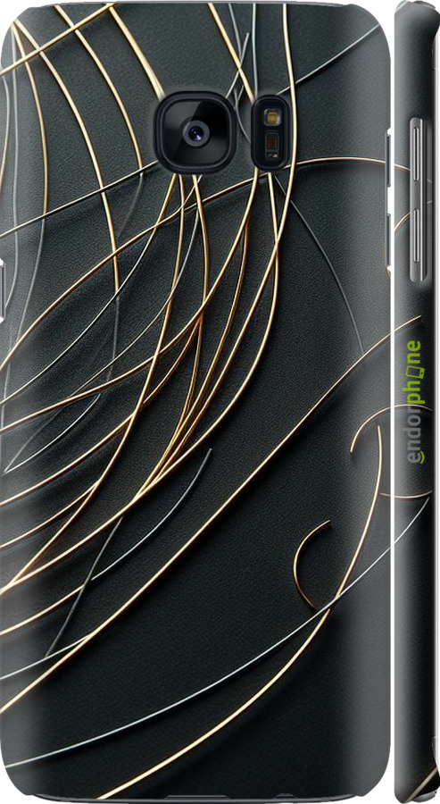 3D пластиковий матовий чехол Зв'язок між світами для Samsung Galaxy S7 Edge G935F - 5837m-257 изображение 