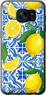 Силиконовый чехол Grocery Girl Italian Summer для Samsung Galaxy S7 Edge G935F - 6766u-257 изображение 