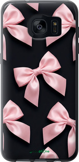 2D пластиковый чехол Coquette Ribbons Dark Coquette для Samsung Galaxy S7 Edge G935F - 6767t-257 изображение 
