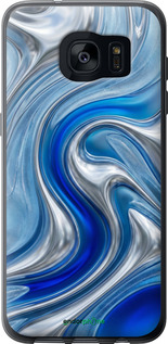 2D пластиковий чехол Liquid Chrome для Samsung Galaxy S7 Edge G935F - 6781t-257 изображение 