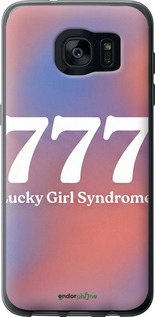 2D пластиковый чехол 'Aesthetic Aura Gradient 777 Lucky Energy' для Samsung Galaxy S7 Edge G935F изображение 3