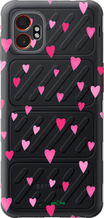 Силіконовий чехол Сердечка 2 для Samsung Xcover7 Pro - 4763u-4092 изображение 