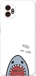 Силиконовый чехол Акула для Samsung Xcover7 Pro - 4870u-4092 изображение 