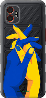 Силиконовый чехол Stand With Ukraine для Samsung Xcover7 Pro - 5255u-4092 изображение 