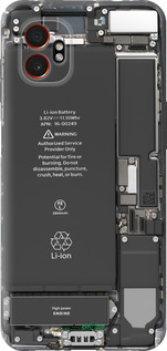 Силіконовий чехол Деталі смартфона для Samsung Xcover7 Pro - 5487u-4092 изображение 
