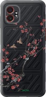 Силиконовый чехол Сакура v2 для Samsung Xcover7 Pro - 5538u-4092 изображение 