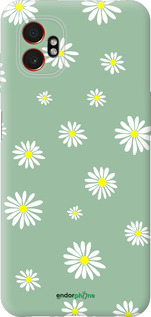 Силиконовый чехол Ромашки v4 для Samsung Xcover7 Pro - 5603u-4092 изображение 